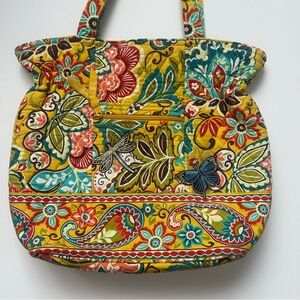 Vera Bradley Yellow Floral Handbag OBO